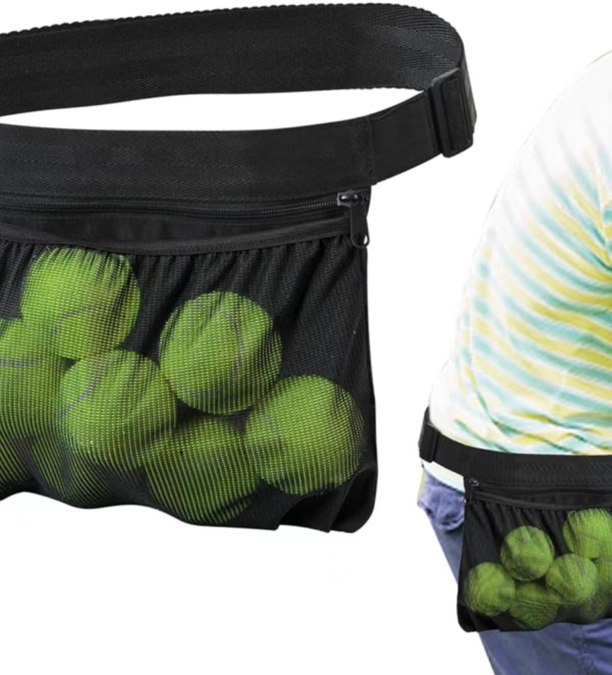 Multi-Sport Waist Pack for Tennis, Badminton, and Table Tennis