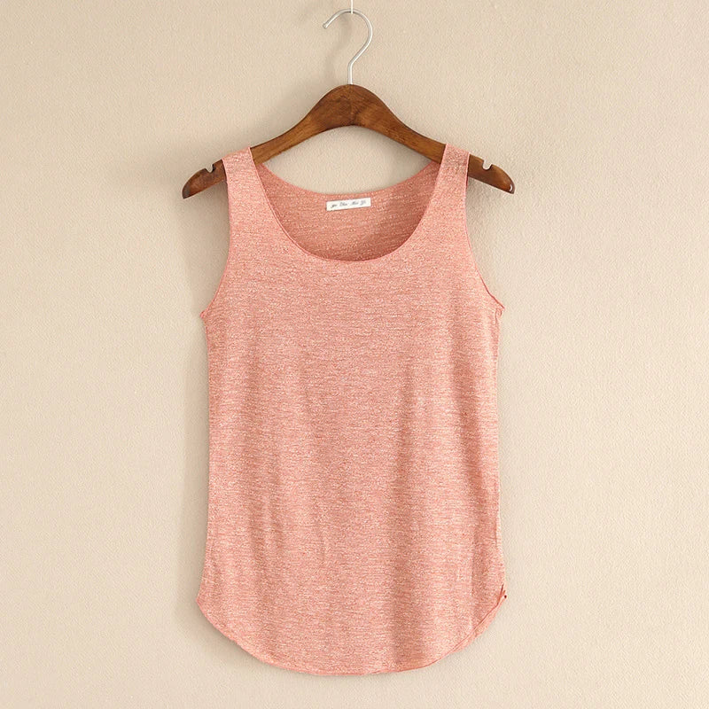 HOT Summer Fitness Tank Top New T Shirt plus Size Loose Model Women T-Shirt Cotton O-Neck Slim Tops Fashion Woman Clothes