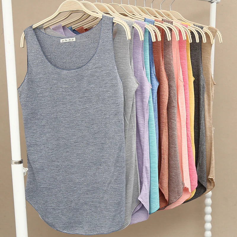 HOT Summer Fitness Tank Top New T Shirt plus Size Loose Model Women T-Shirt Cotton O-Neck Slim Tops Fashion Woman Clothes