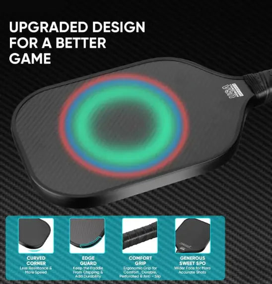 Carbon Honeycomb Beach Racket