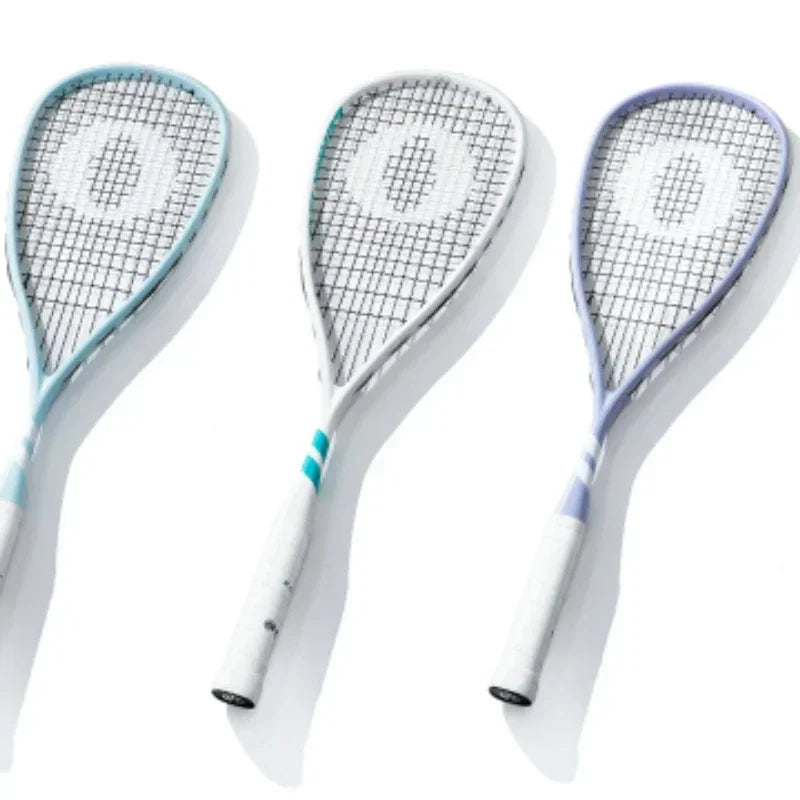 Carbon Squash Racket with String - Squash Bag Included, Professional Training Accessories, High-Performance Squash Racquet