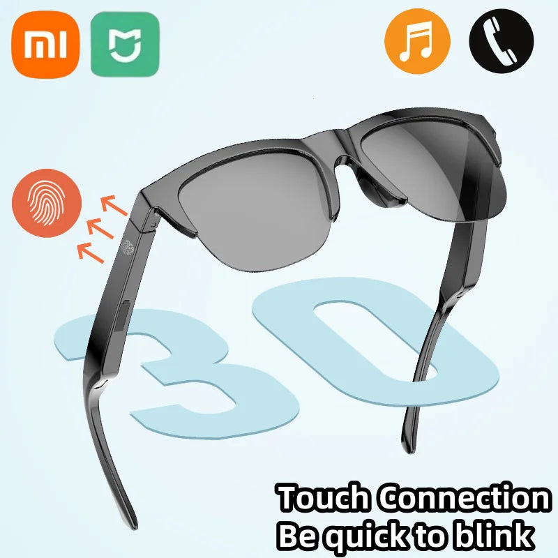 Xiaomi Smart Sunglasses: Bluetooth Headphones with UV Protection for Active Outdoor Adventures