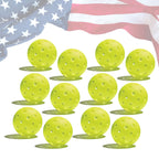 Hero Warrior 40XPRO Pickleball Balls, 12-Pack, 40-Hole, USAPA Approved