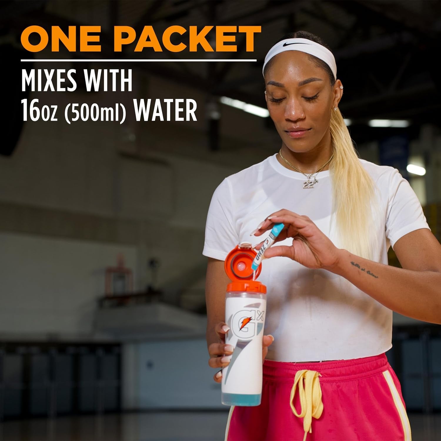 G Zero Electrolyte Powder Drink Mix Packets, Orange Flavor, Sugar-Free Hydration, 120 Count