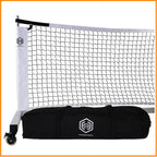 Dominator Portable Indoor/Outdoor Pickleball Net, Rust-Proof Aluminum, Rolling Carry Bag